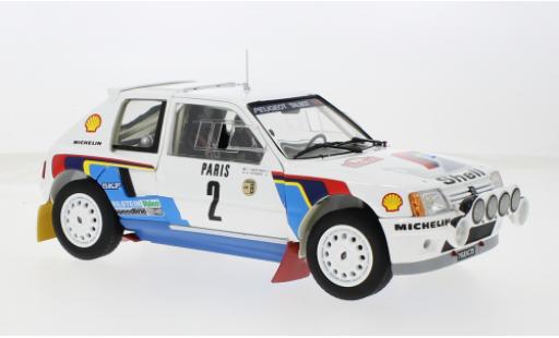 Diecast model cars Peugeot 205 1/18 Norev T16 No.2 Rallye WM Rallye Monte Carlo 1985 1:18 Peugeot 205 1/18 Norev T16 No.2 Rallye WM Rallye Monte Carlo 1985 1:18 diecast model cars