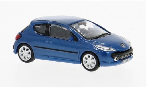 Peugeot 207 1/87 Norev blau 2007 1:87 diecast model cars