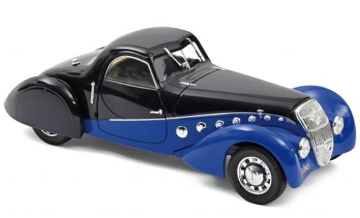 Diecast model cars Peugeot 302 1/18 Norev Darl Mat Coupe blue/blue 1937 Peugeot 302 1/18 Norev Darl Mat Coupe blue/blue 1937 diecast model cars