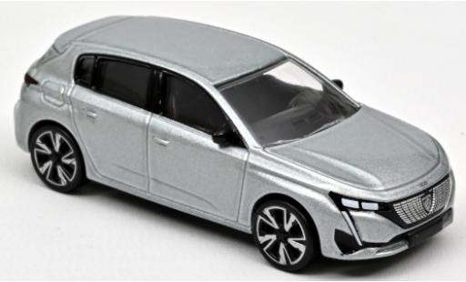 Diecast model cars Peugeot 308 1/64 Norev metallic grey 2021 Peugeot 308 1/64 Norev metallic grey 2021 diecast model cars