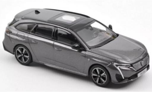 Peugeot 308 1/43 Norev SW GT metallic grey 2021 diecast model cars