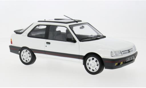 Diecast model cars Peugeot 309 1/18 Norev GTI weiss 1987 1:18 Peugeot 309 1/18 Norev GTI weiss 1987 1:18 diecast model cars