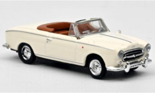 Peugeot 403 1/87 Norev Cabriolet beige 1957 diecast model cars