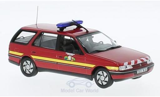 Peugeot 405 1/43 Norev Break Pompiers 1991 diecast model cars