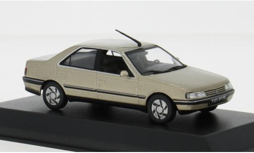 Diecast model cars Peugeot 405 1/43 Norev SRi metallise beige 1991 1:43 Peugeot 405 1/43 Norev SRi metallise beige 1991 1:43 diecast model cars
