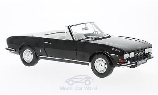 Peugeot 504 Cabriolet 1/18 Norev Cabriolet black 1971 SoftTop liegt bei diecast model cars