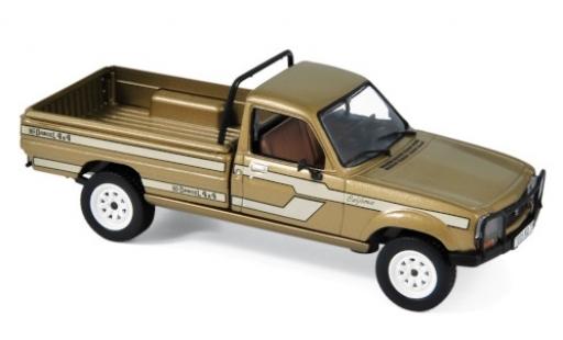 Peugeot 504 1/43 Norev Pick Up California Dangel 4x4 metallic beige/Dekor 1985 diecast model cars