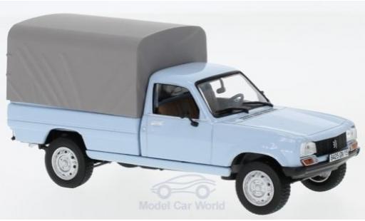 Peugeot 504 1/43 Norev Pick-Up blue 1985 geschlossen diecast model cars