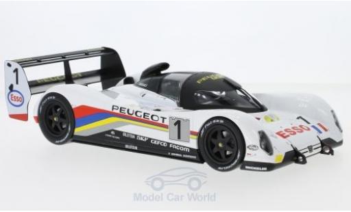 Diecast model cars Peugeot 905 1992 1/18 Norev No.1 24h Le Mans 1992 Y.Dalmas/D.Warwick/M.Blundell Peugeot 905 1992 1/18 Norev No.1 24h Le Mans 1992 Y.Dalmas/D.Warwick/M.Blundell diecast model cars