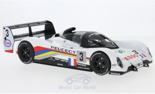 Diecast model cars Peugeot 905 1/18 Norev No.3 24h Le Mans 1993 C.Bouchut/E.Helary/G.Brabham Peugeot 905 1/18 Norev No.3 24h Le Mans 1993 C.Bouchut/E.Helary/G.Brabham diecast model cars