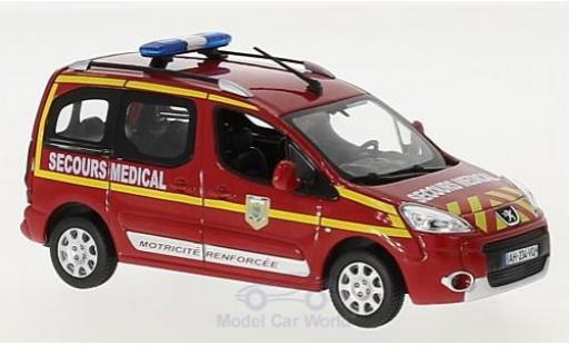 Peugeot Partner 1/43 Norev Pompiers Secours Medical 2010 diecast model cars