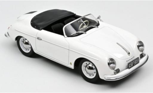 Porsche 356 1/18 Norev Speedster white 1954 diecast model cars