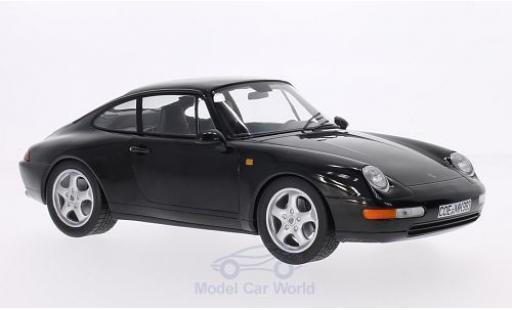 Porsche 993 SC 1/18 Norev 911 () Carrera metallic black 1 diecast model cars