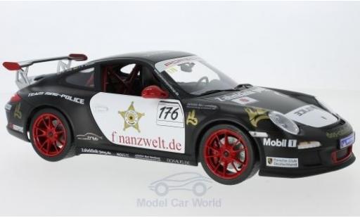 Porsche 997 GT3 RS 1/18 Norev 911 (II) GT3 RS No.176 Flash-Racing Team Ring Police Sports Cup 2011 J.E.Slooten/T.Jung diecast model cars