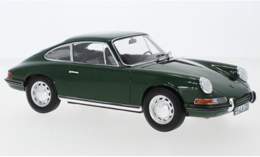 Porsche 911 1/18 Norev L green 1968 diecast model cars