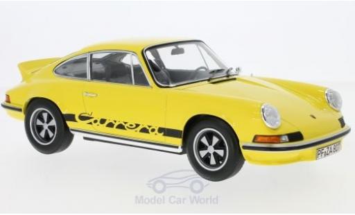 Porsche 911 SC 1/18 Norev RS Touring yellow/black 1973 diecast model cars