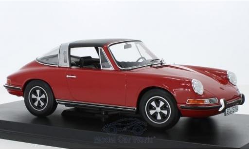 Porsche 911 1/18 Norev T Targa red 1971 diecast model cars