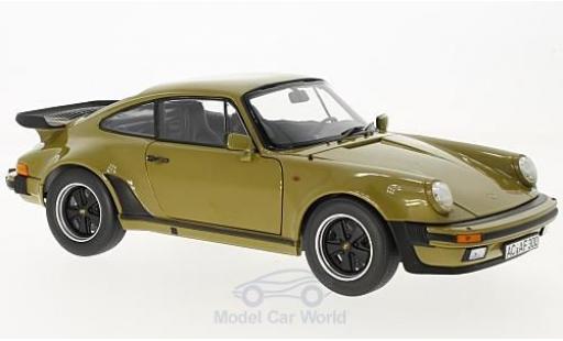 Porsche 930 Turbo 1/18 Norev 911 Turbo 3.3 oliv 1977 diecast model cars
