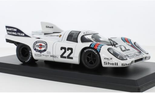 Porsche 917 1971 1/18 Norev K No.22 Martini Racing Team 24h Le Mans 1971 H.Marko/G.van Lennep diecast model cars