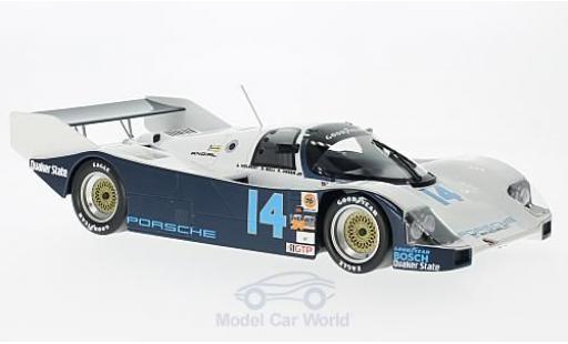 Porsche 962 1986 1/18 Norev C No.14 Löwenbräu Holbert Racing 24h Daytona 1986 mit Decals A.Holbert/D.Bell/A.Unser Jr. diecast model cars