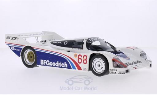 Porsche 962 1985 1/18 Norev No.68 BF Goodrich IMSA Riverside 1985 P.Halsmer/J.Morton diecast model cars