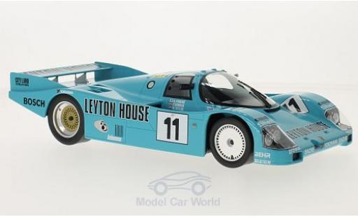 Porsche 962 1987 1/18 Norev C No.11 Kremer Racing Leyton House 24h Le Mans 1987 G.Fouche/F.Konrad/W.Taylor diecast model cars