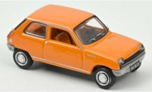 Diecast model cars Renault 5 1/87 Norev TL orange 1972 Renault 5 1/87 Norev TL orange 1972 diecast model cars