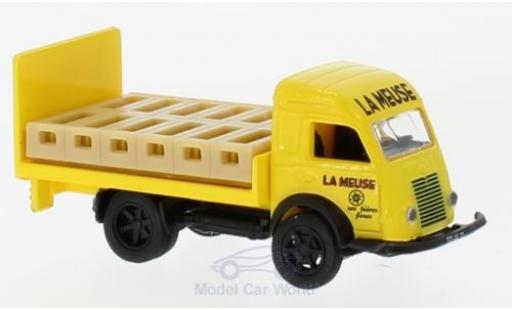 Diecast model cars Renault Galion 1/87 Norev Brasseur yellow 1963 mit Ladegut Getränkekisten Renault Galion 1/87 Norev Brasseur yellow 1963 mit Ladegut Getränkekisten diecast model cars