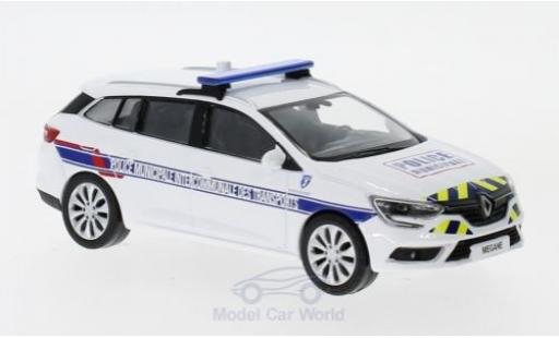 Renault Megane Sport 1/43 Norev Estate Police Municipale Intercommunale Transports 2016 diecast model cars