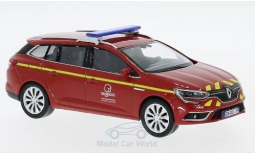 Renault Megane RS 1/43 Norev Estate Pompiers (F) 2016 diecast model cars