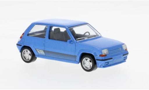 Renault 5 GT Turbo 1/43 Norev SuperCinq GT Turbo Ph II metallise blau 1988 1:43 diecast model cars