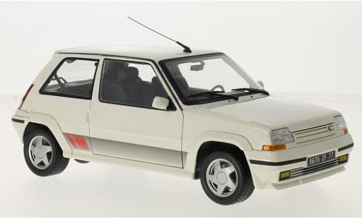 Diecast model cars Renault 5 GT Turbo 1/18 Norev Supercinq GT Turbo Phase II weiss 1989 1:18 Renault 5 GT Turbo 1/18 Norev Supercinq GT Turbo Phase II weiss 1989 1:18 diecast model cars