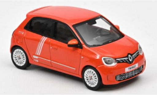 Renault Twingo 1/43 Norev Electric Vibes metallic orange 2021 diecast model cars
