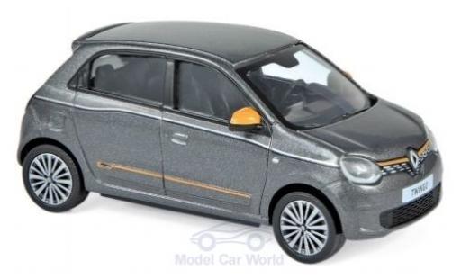 Renault Twingo 1/43 Norev metallic grey/orange 2019 diecast model cars