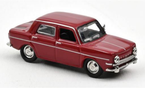 Simca 1000 1/87 Norev GLS red 1968 diecast model cars