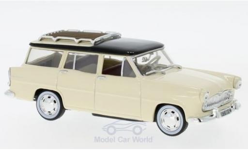 Simca Vedette 1/43 Norev Marly beige/black 1957 diecast model cars