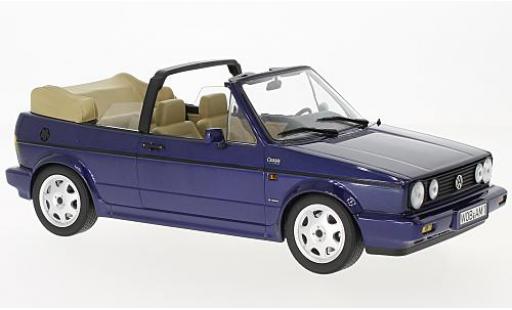 Diecast model cars Volkswagen Golf 1/18 Norev I Cabriolet Classic Line metallic blue 1992 Volkswagen Golf 1/18 Norev I Cabriolet Classic Line metallic blue 1992 diecast model cars
