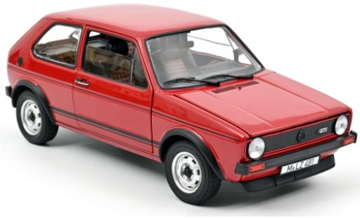 Diecast model cars Volkswagen Golf 1/18 Norev I GTI red 1976 Volkswagen Golf 1/18 Norev I GTI red 1976 diecast model cars