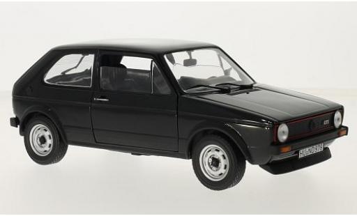 Diecast model cars Volkswagen Golf 1/18 Norev I GTI black 1976 Volkswagen Golf 1/18 Norev I GTI black 1976 diecast model cars
