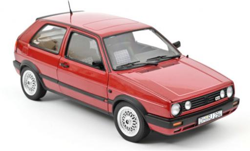 Diecast model cars Volkswagen Golf 1/18 Norev II GTI metallic red 1990 Volkswagen Golf 1/18 Norev II GTI metallic red 1990 diecast model cars