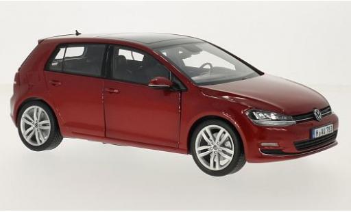 Diecast model cars Volkswagen Golf 1/18 Norev VII metallic red 2014 sans Vitrine Volkswagen Golf 1/18 Norev VII metallic red 2014 sans Vitrine diecast model cars