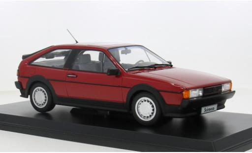 Diecast model cars Volkswagen Scirocco 1/18 Norev II GTX 16V rot 1988 1:18 Volkswagen Scirocco 1/18 Norev II GTX 16V rot 1988 1:18 diecast model cars