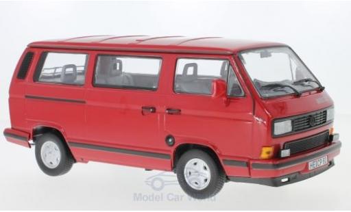 Diecast model cars Volkswagen T3 A 1/18 Norev Multivan Redstar red 1992 Volkswagen T3 A 1/18 Norev Multivan Redstar red 1992 diecast model cars