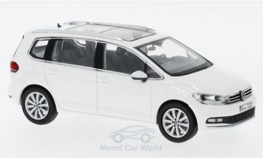 Volkswagen Touran 1/43 Norev white 2015 diecast model cars