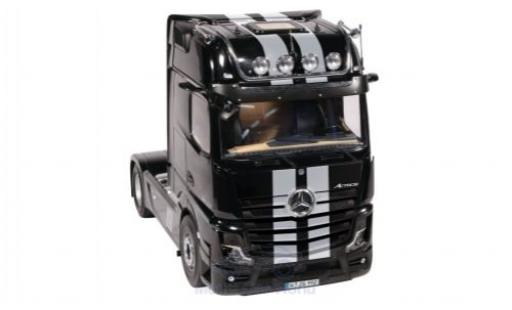 Diecast model cars Mercedes Actros 1/18 NZG GigaSpace 4X2 black/grey 2018 Mercedes Actros 1/18 NZG GigaSpace 4X2 black/grey 2018 diecast model cars