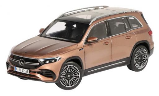 Diecast model cars Mercedes CLA 1/18 NZG EQB metallic brun clair 2021 Mercedes CLA 1/18 NZG EQB metallic brun clair 2021 diecast model cars