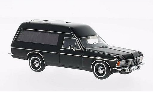 Opel Admiral B 1/43 Matrix Bestattungswagen black 1974 diecast model cars