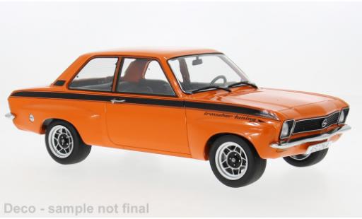 Opel Ascona 1/18 MCG A orange/schwarz 1973 1:18 diecast model cars