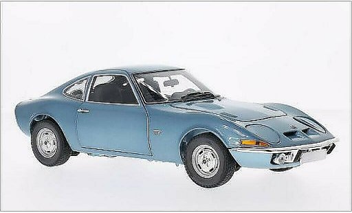Opel GT Base 1/18 Minichamps metallic blue 1972 diecast model cars