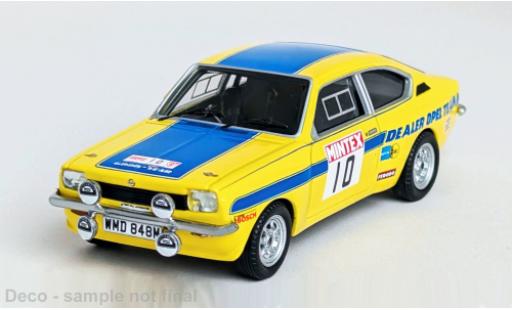 Opel Kadett 1/43 Trofeu GT/E Rally Mintex Dales 1975 Dealer Team #10 T.Fall/M.Wood 1:43 diecast model cars